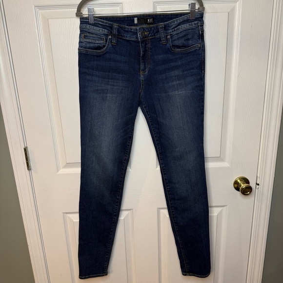 Kut from the Kloth Women’s Toothpick Skinny Jeans Size 10 Medium Wash GUC - Picture 1 of 6